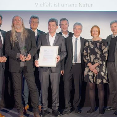 Biodiversitätspreis 2018: Preisträger und Laudatoren, Foto: Marco Heggen