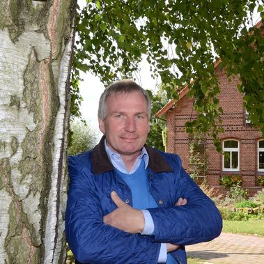 Michael Beier, Geschäftsführender Vorstand, auf Gut Herbigshagen, dem Hauptsitz der Heinz Sielmann Stiftung.