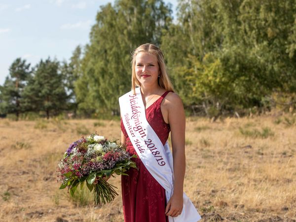 Lena Hoffmeister ist die Heidekönigin Döberitzer Heide 2018/19, Foto Tanja Marotzke